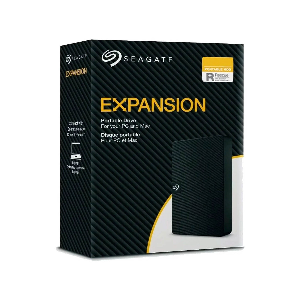 HD Externo Seagate Expansion 1TB, USB 3.0, Preto - STKM1000400