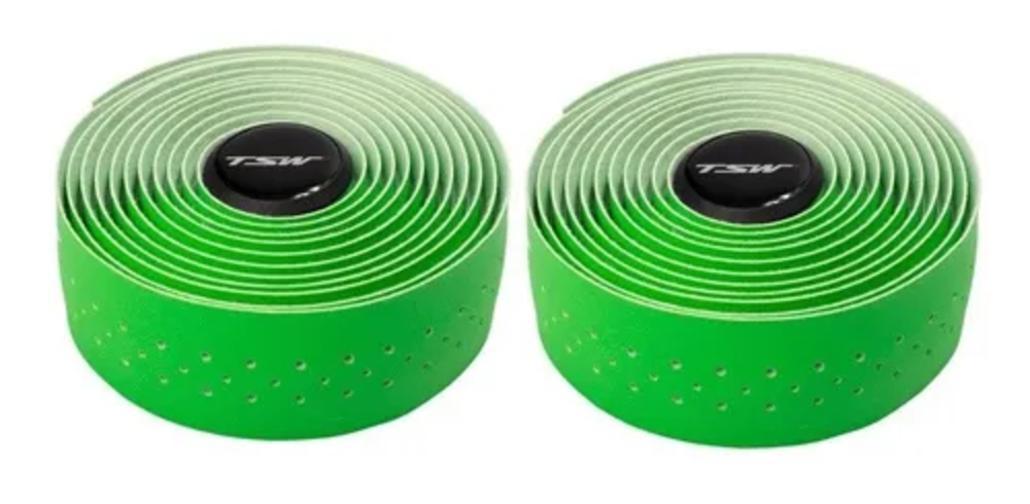 Miniatura Par De Fita De Guidão Bike Ciclismo Speed Furada Microfibra