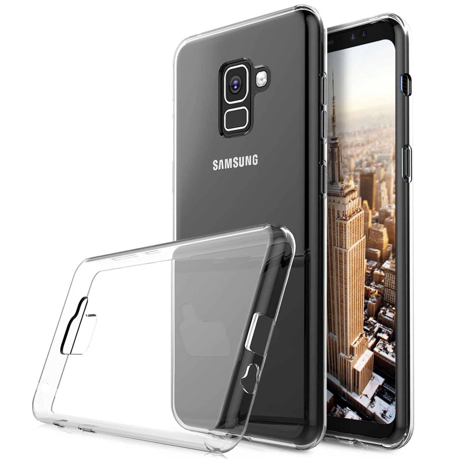 Miniatura Capa Samsung Galaxy A8 Plus 2018 A730 Transparente