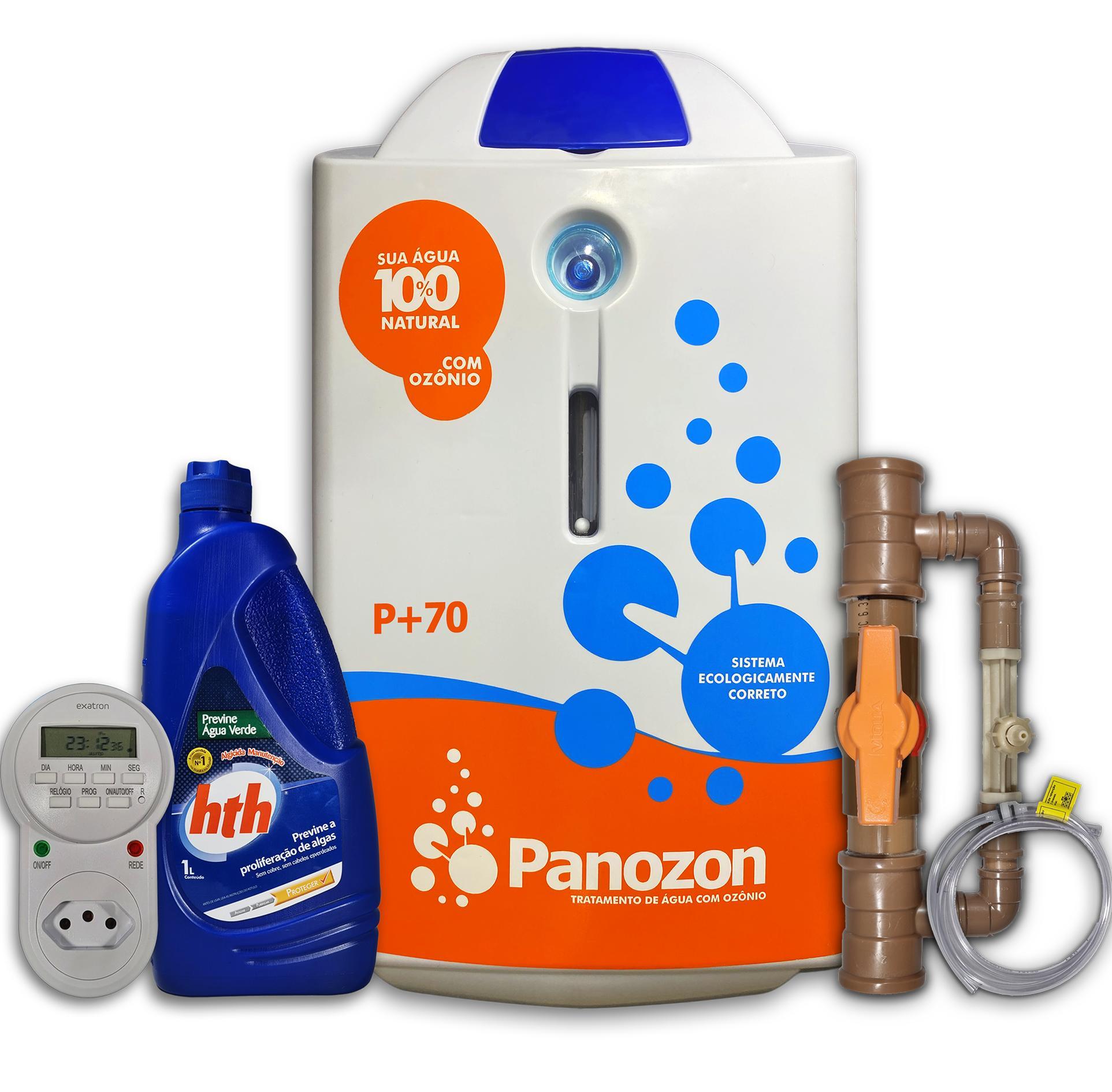 Miniatura Ozonizador P70 - Piscina Até 70 Mil Litros 220V Panozon