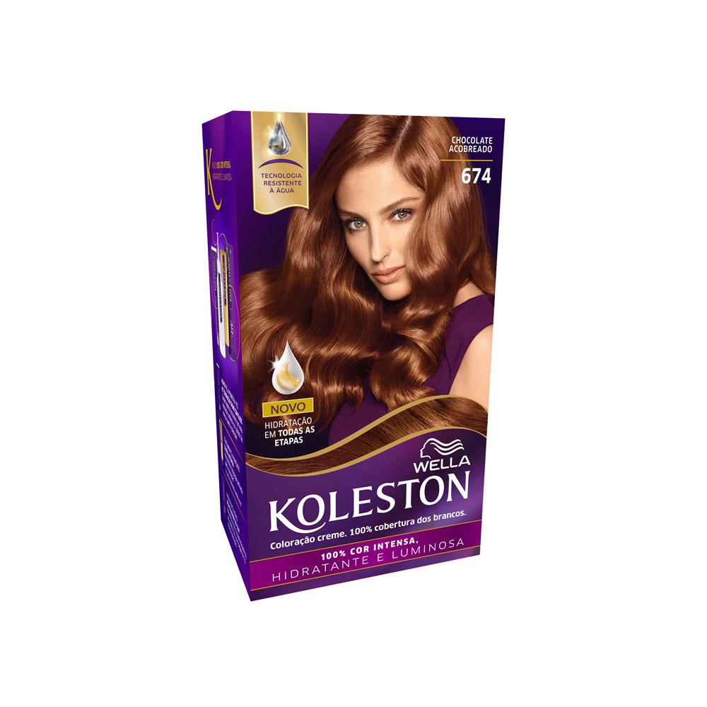 Miniatura Tintura Koleston 674 Chocolate Acobreado