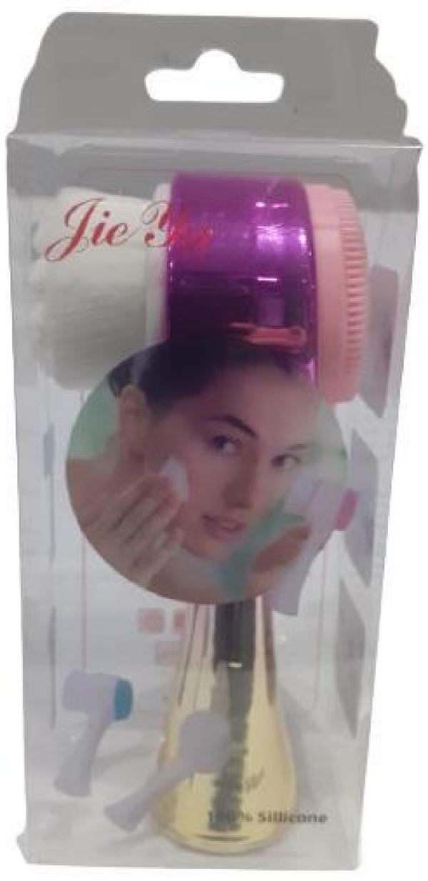Escova Para Limpeza De Pele Facial Dupla Manual 2 Em 1