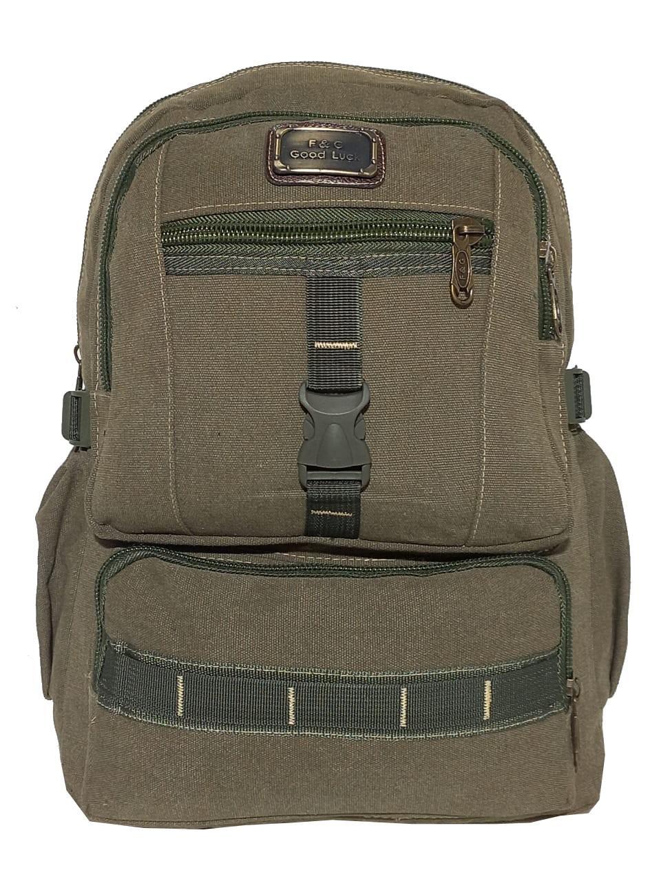 Miniatura Mochila Lona Escola Trabalho Viagem Reforçada