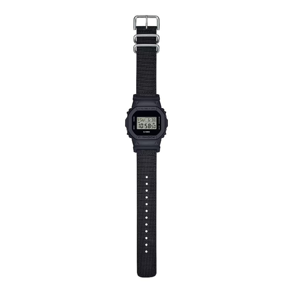 Miniatura Relógio Casio G-Shock DW-5600BCE-1DR Pulseira em Cordura