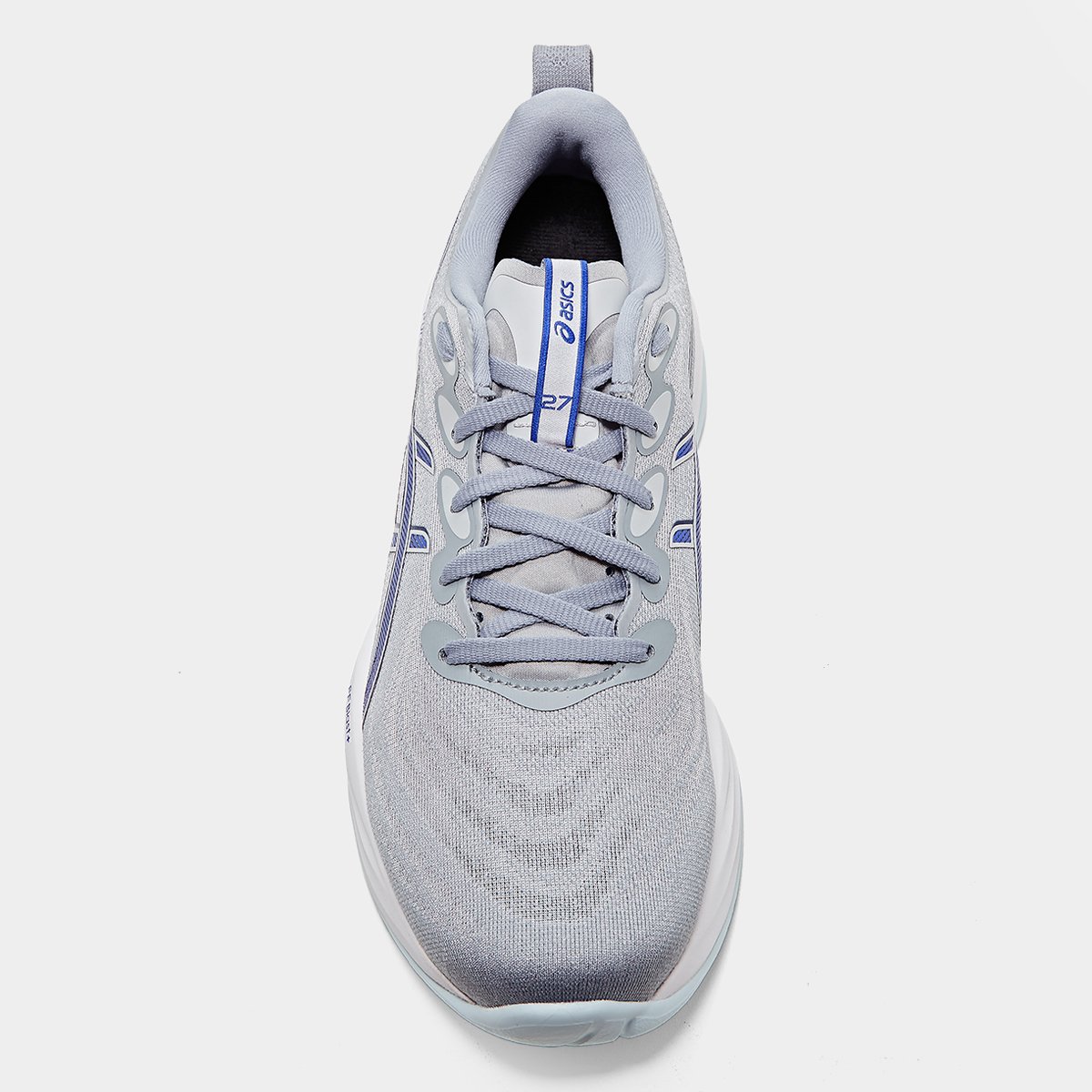Miniatura Tênis Asics Gel-Cumulus 27 Masculino Cinza+Azul - 39