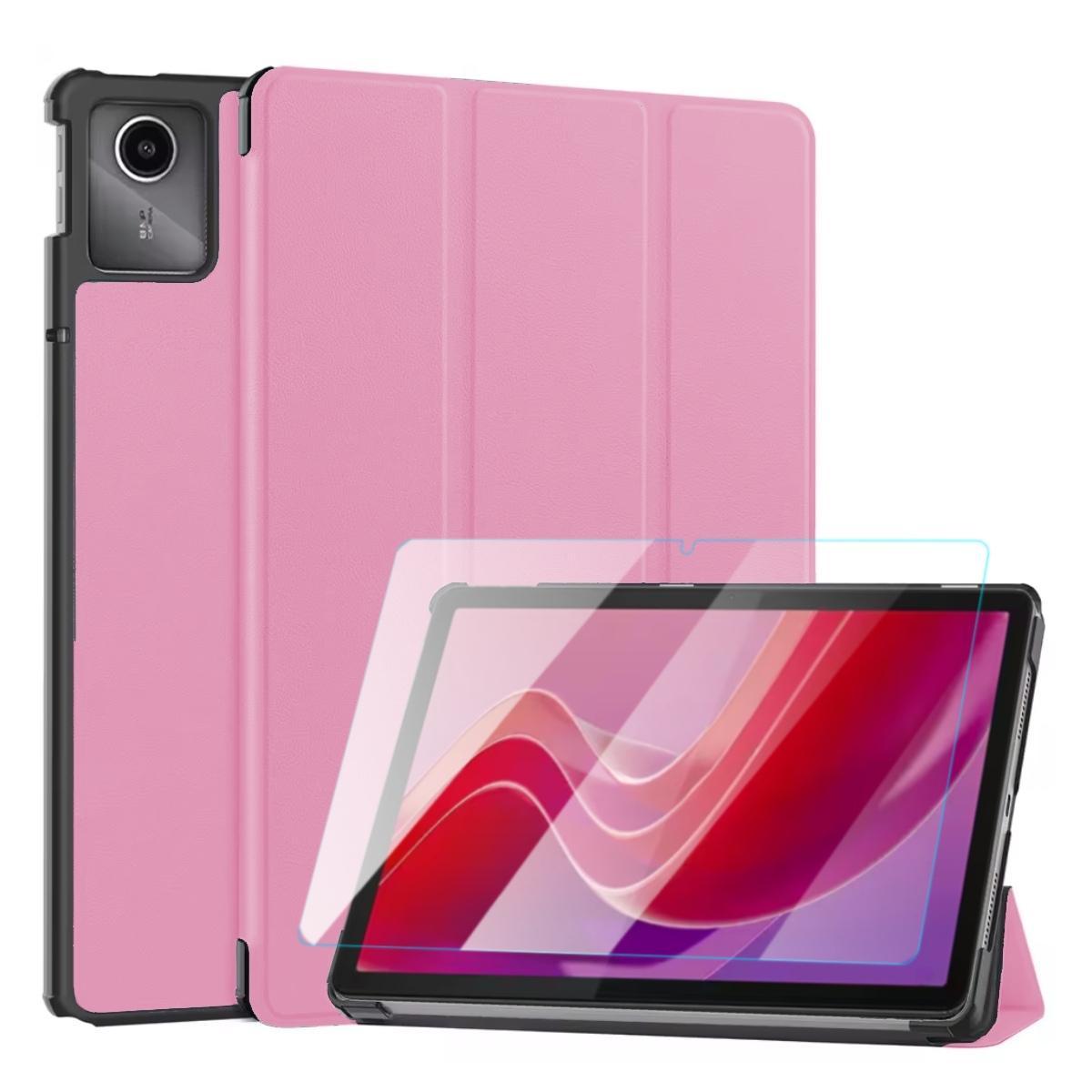 Miniatura Case Magnética Premium Couro Para Lenovo Tab K11 + Película