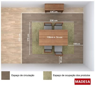 Miniatura Conjunto Sala de Jantar Rosie Madesa Mesa Tampo de Madeira com 4 Cadeiras Rustic/Floral Lírio Bege Cor:Rustic/Floral Lírio Bege