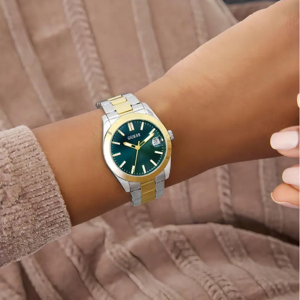 Miniatura Relógio Feminino Guess Alice GW0934L3 Bicolor