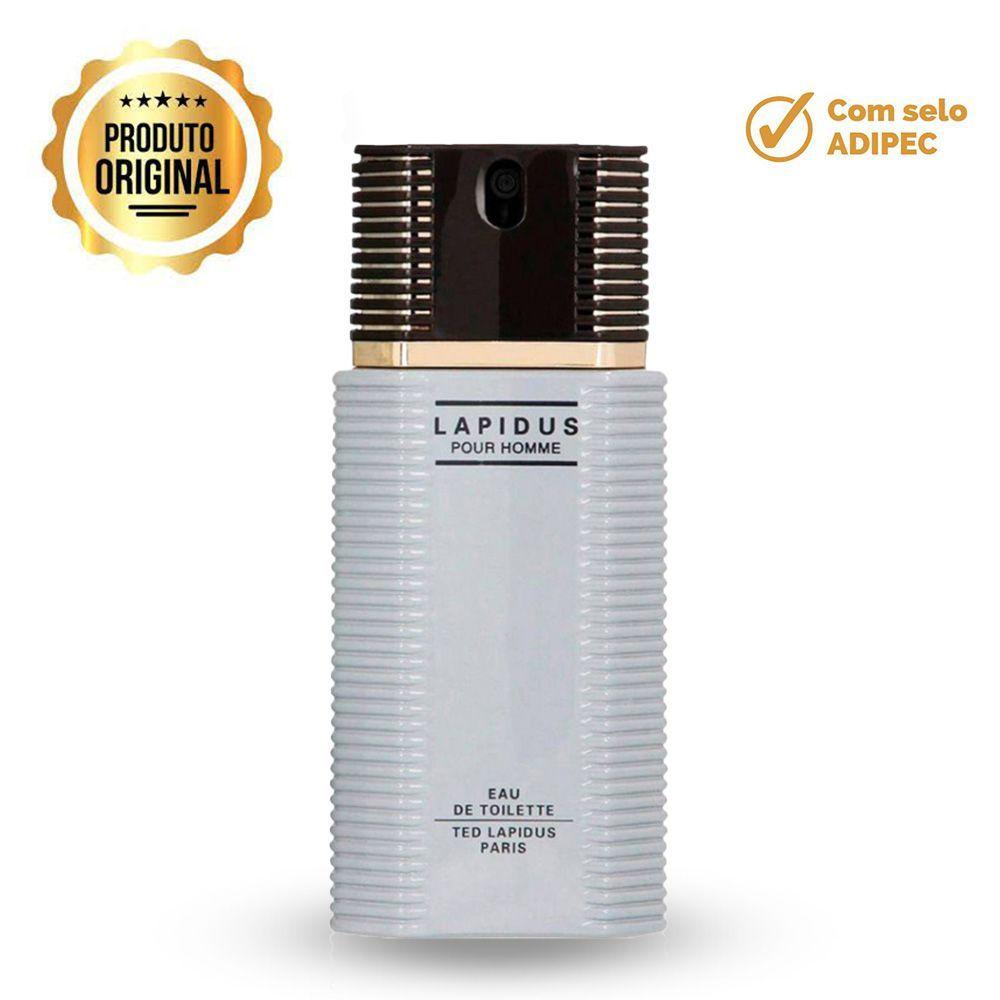 Miniatura Perfume Lapidus Pour Homme Ted Lapidus Eau De Toilette Masculino 100ml