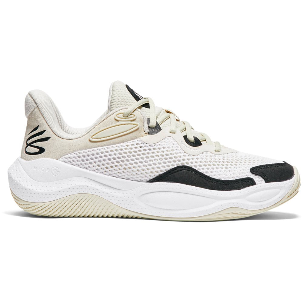 Miniatura Tênis de Basquete Under Armour Curry Splash 24 SDE Branco - 38