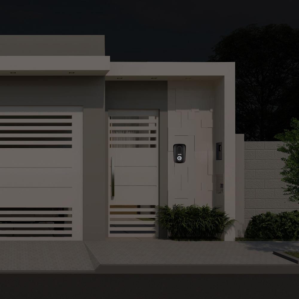 Porteiro Eletrônico Interfone Residencial Inviolável Pt-270
