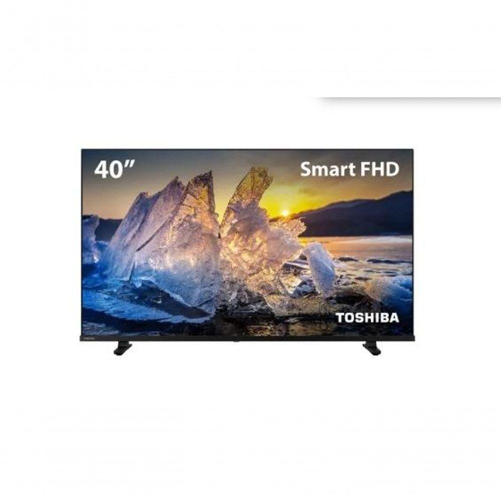 Miniatura Smart TV Toshiba DLED 40" Full HD 40V35MS VIDAA 2 HDMI 2 USB WiFi TB028M Preto Bivolt