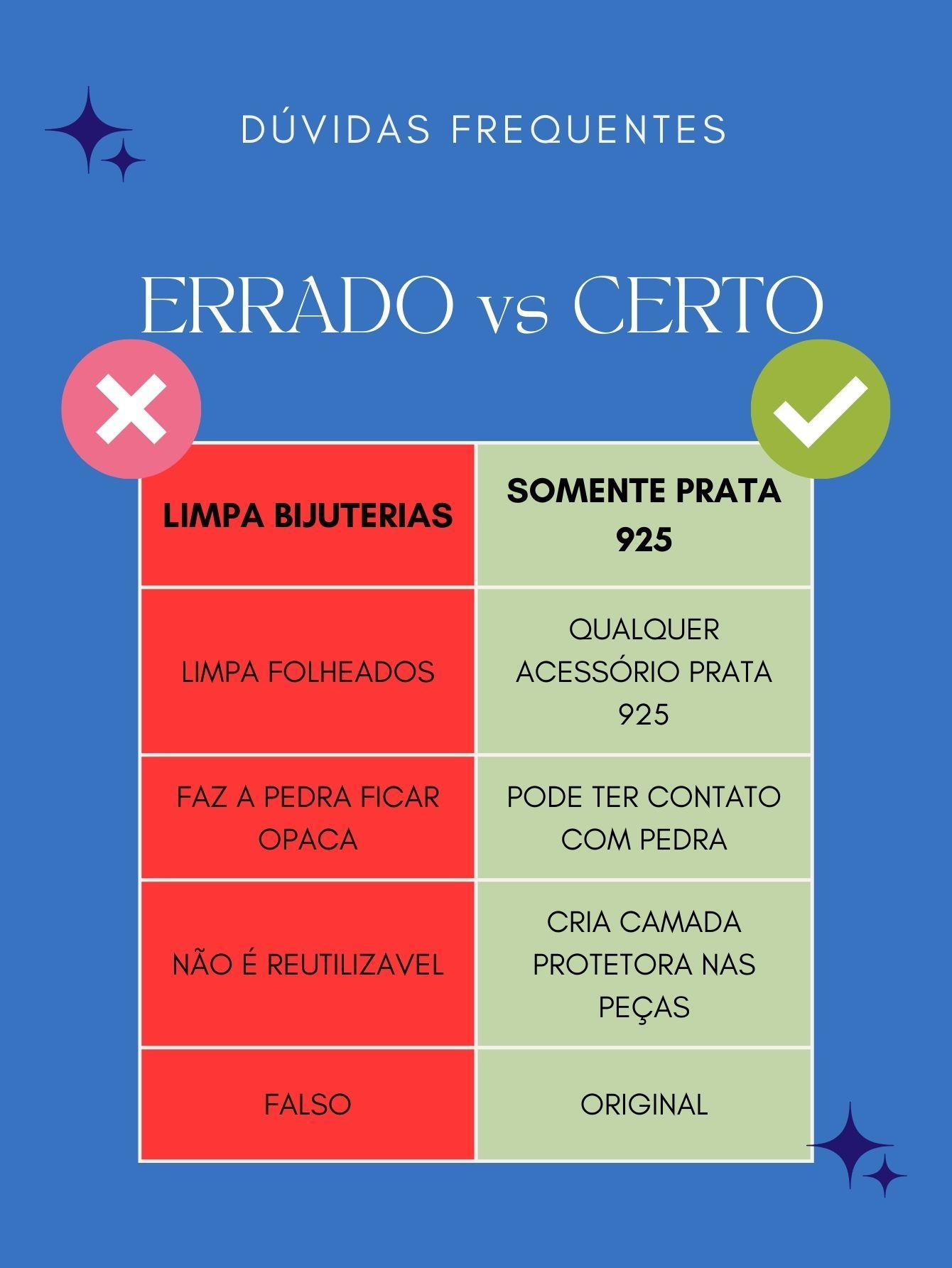 Limpa Prata 925 Monzi 125Ml Liquido Limpeza Jóia Corrente