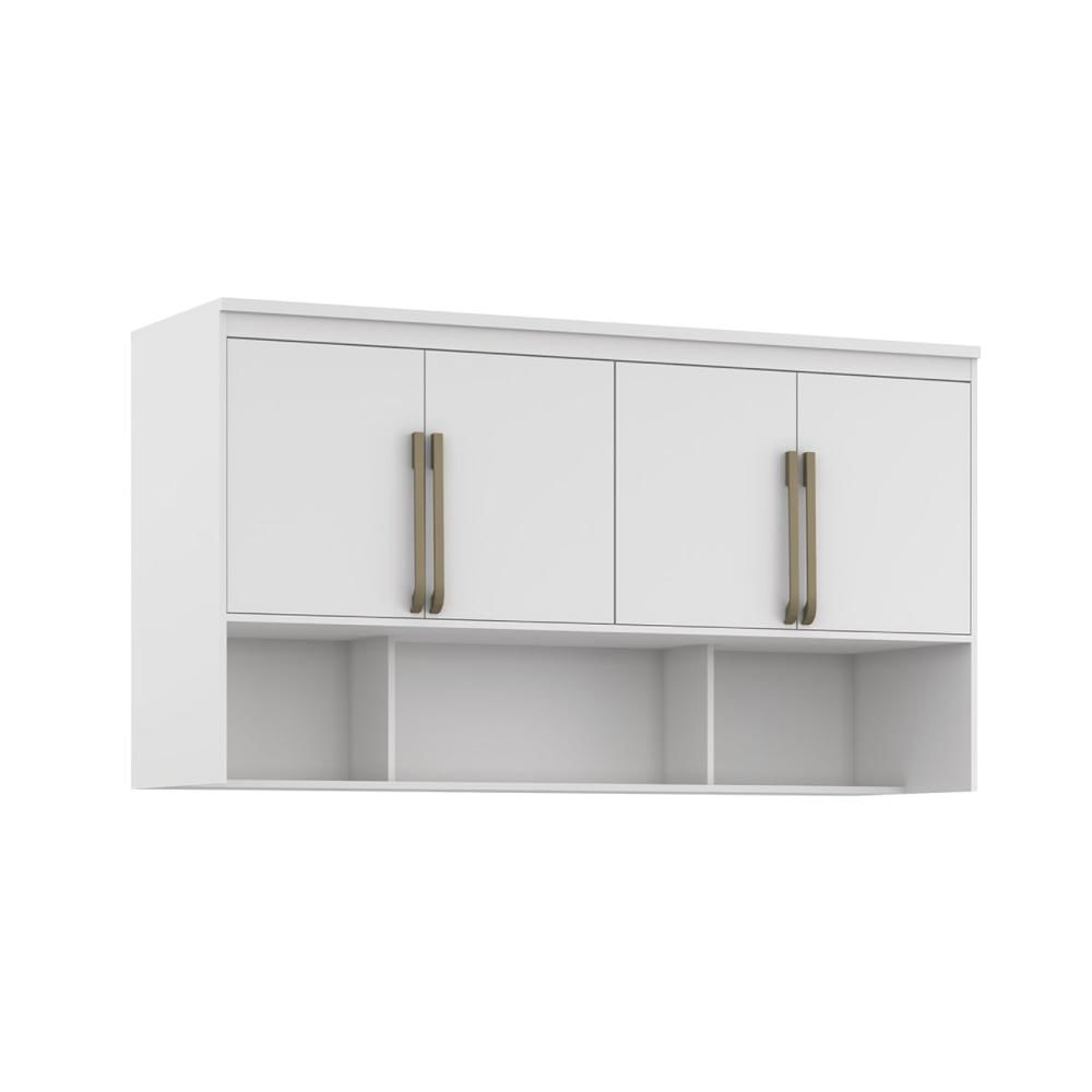 Miniatura Módulo Aéreo para Cama Casal Belmax Branco