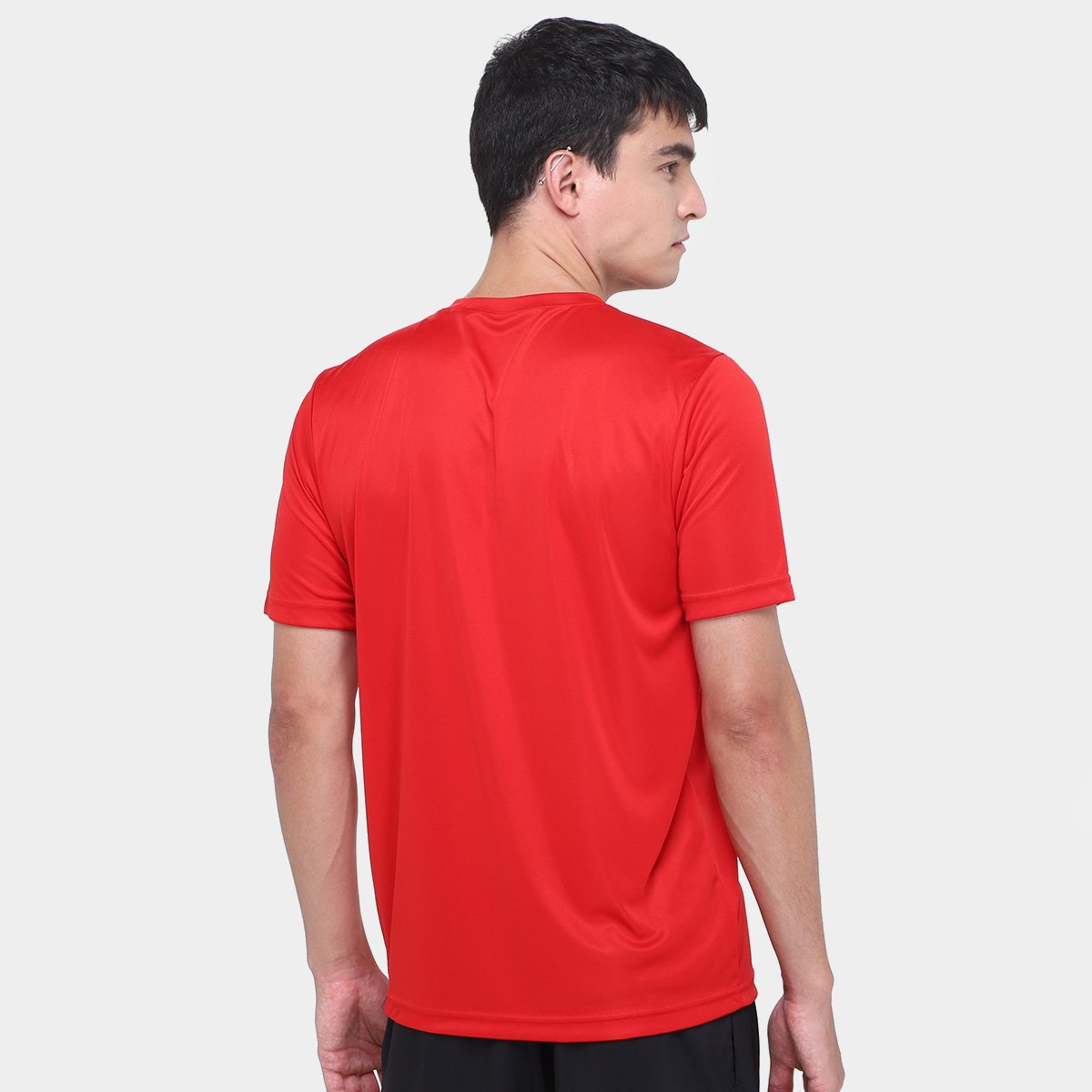 Miniatura Camiseta Adidas Treino Básica Masculina Vermelho - G