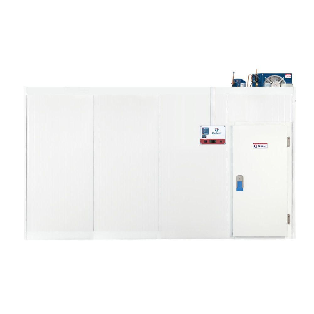 Miniatura Câmara Fria Gallant 4x5 Resfriado c/ Piso Cond Danf 220V/3F