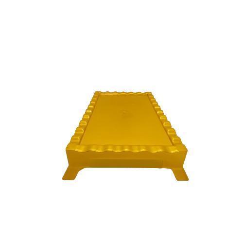 Miniatura Tabuleiro Retangular Pequeno Dourado