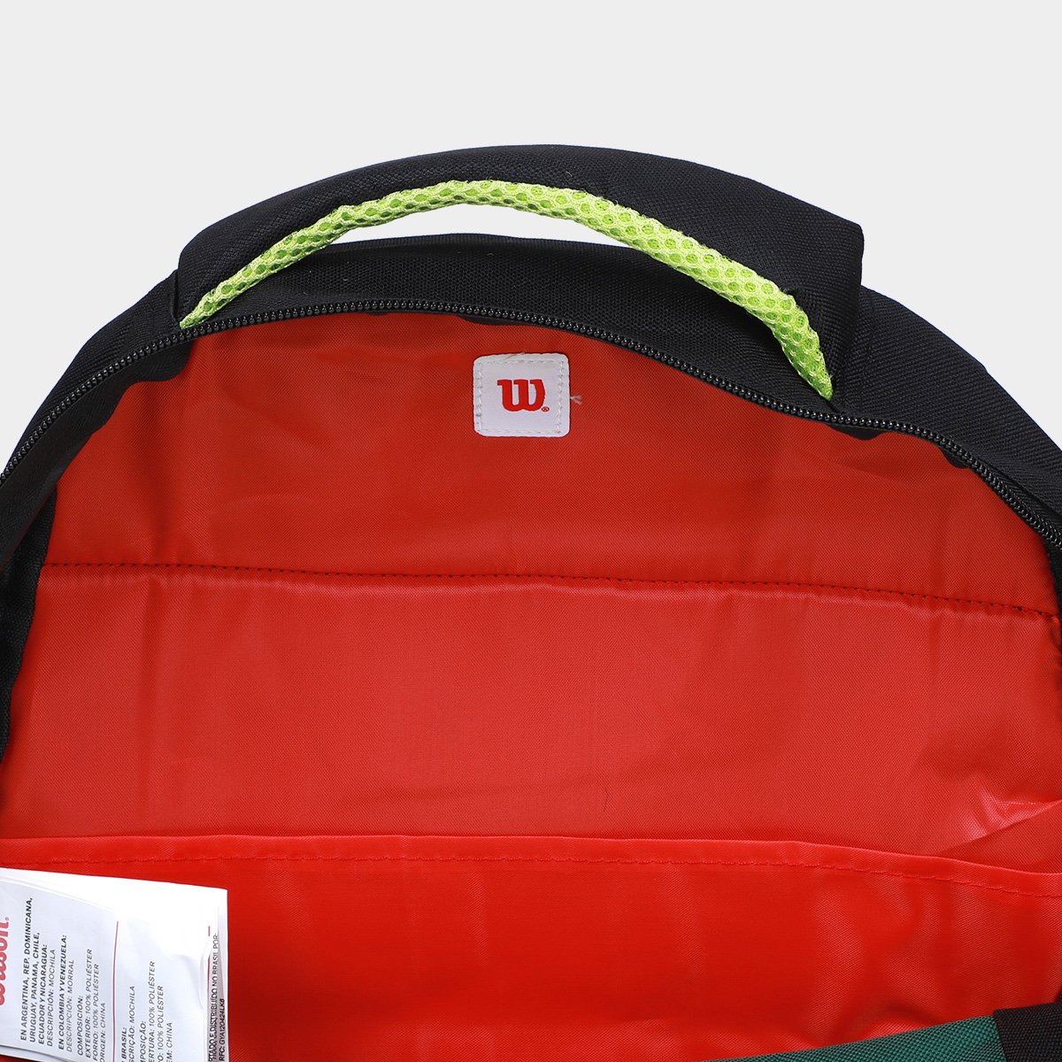 Miniatura Mochila Wilson Básica Verde