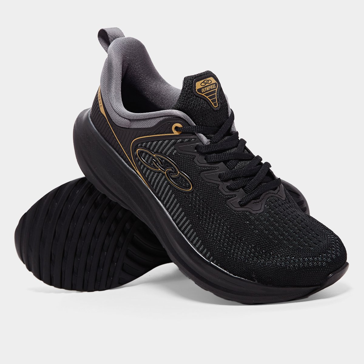 Miniatura Tênis Olympikus Curva Masculino Preto - 38
