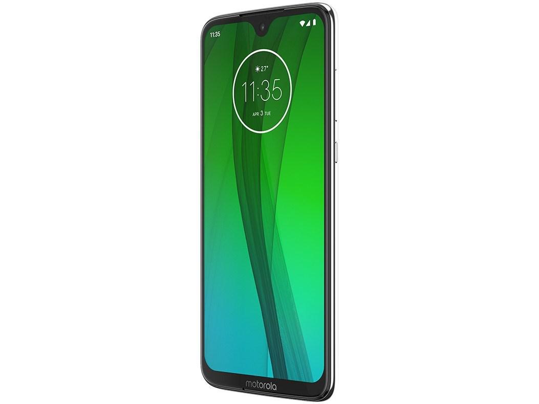 Miniatura Smartphone Moto G7 64Gb Dual Chip Octa-Core 12Mp Branco