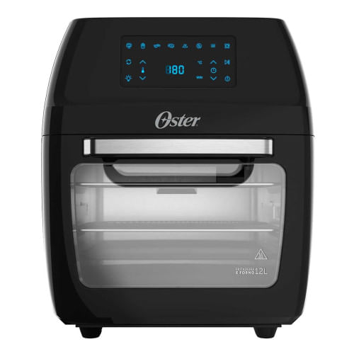 Miniatura Fritadeira Oster Oven Fryer 3 em 1 12L OFRT780 Preto - 110V