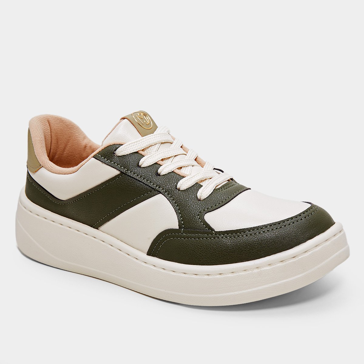 Miniatura Tênis Modare Básico 740210229632 Feminino Branco+Verde - 34