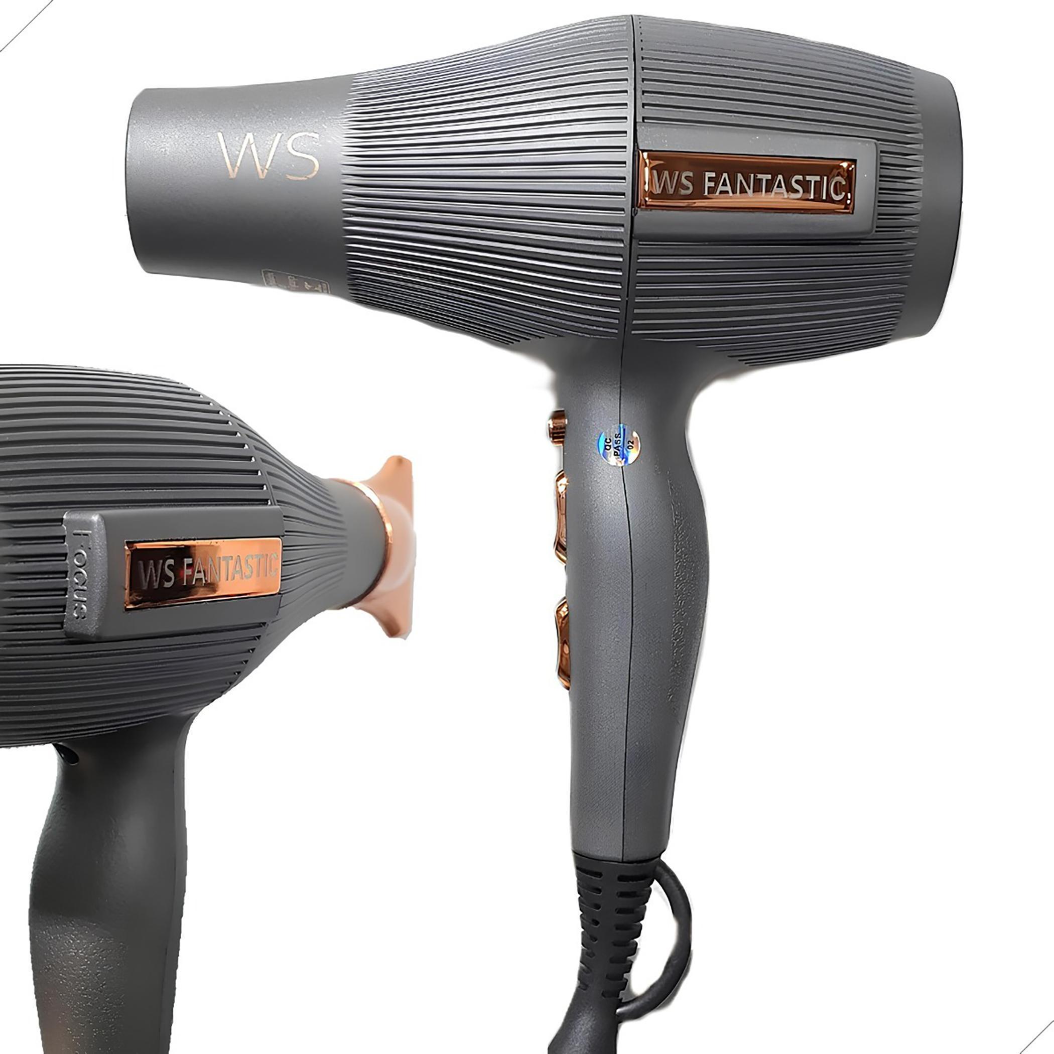 Secador De Cabelo Lizzo Ws Diamante Vulcano Grafite 2500W