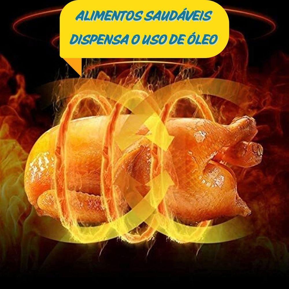 Miniatura Fritadeira Elétrica Air Fryer 3,8l - Saúde E Praticidade Voltagem: 220v