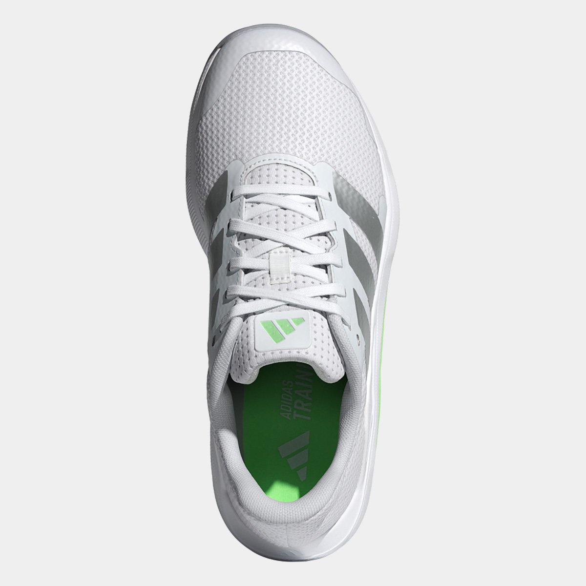 Miniatura Tênis Adidas Dropset Base Trainer Feminino Branco+Verde - 34