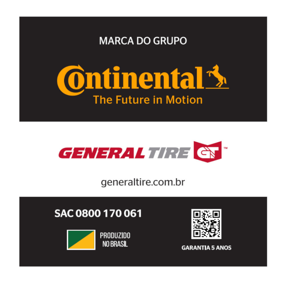 Miniatura Pneu General Tire by Continental Aro 17 Grabber AT3 225/65R17 102H
