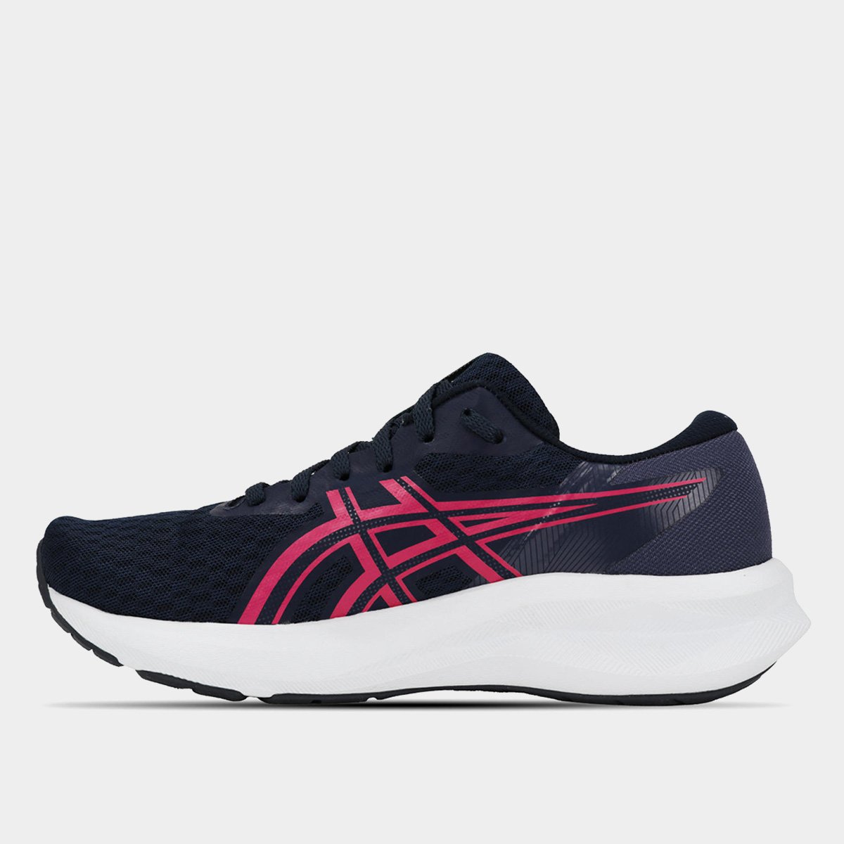 Miniatura Tênis Asics Patriot 14 Feminino Marinho+Rosa - 34
