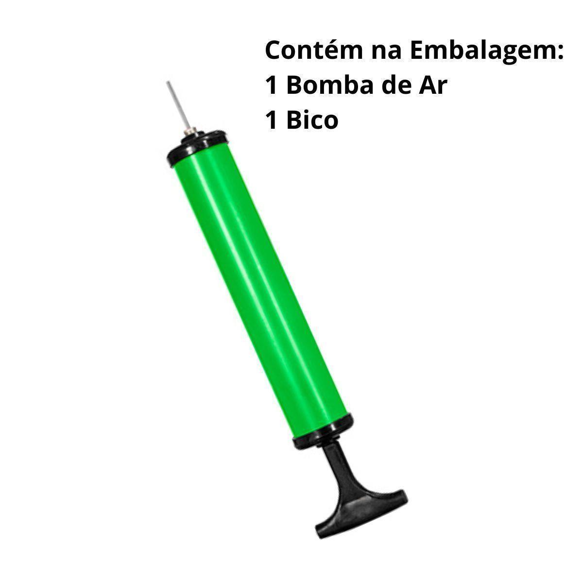 Miniatura Kit Bola De Basquete Oficial + Bomba De Ar Para Encher Bola