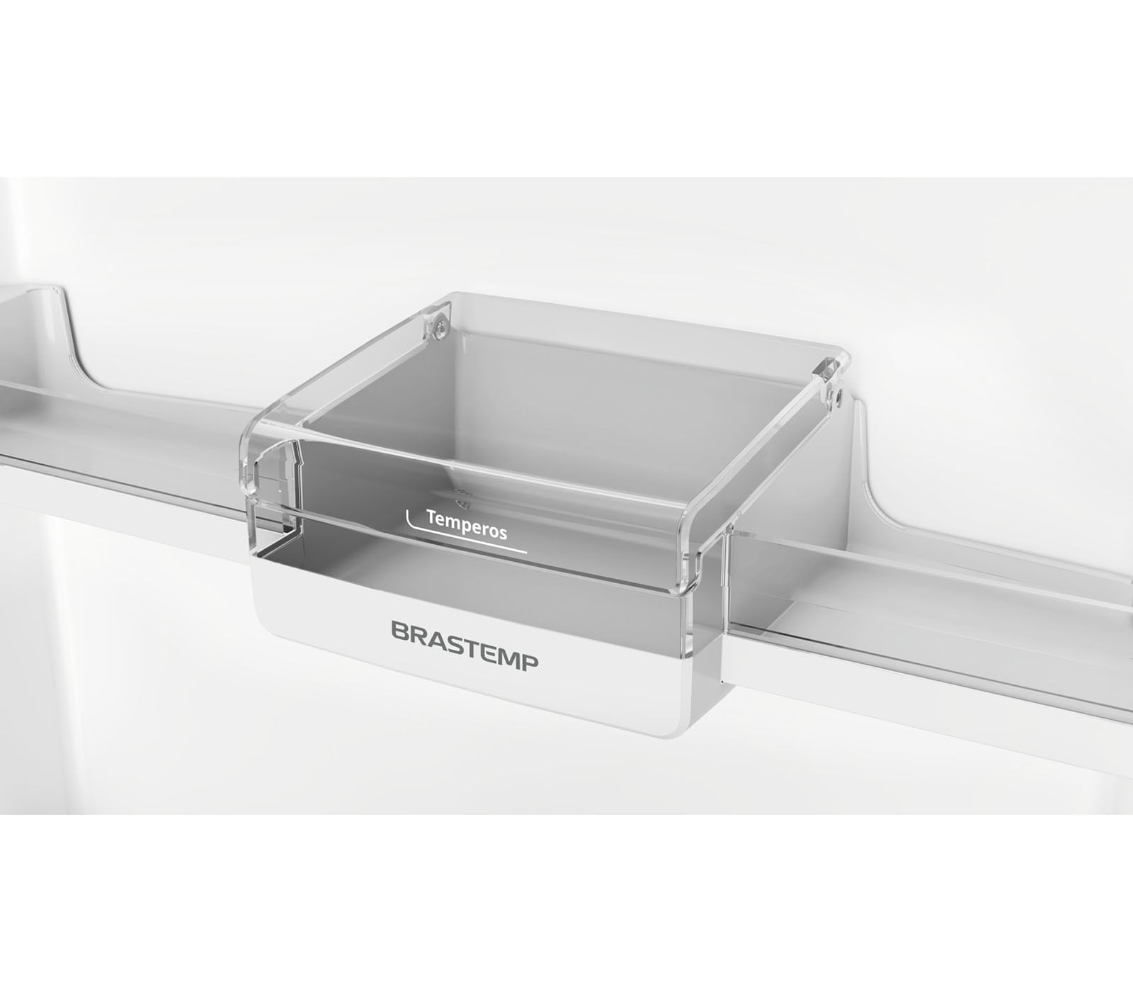 Refrigerador Duplex Brastemp BRM44HK 375 L Inox 127 V
