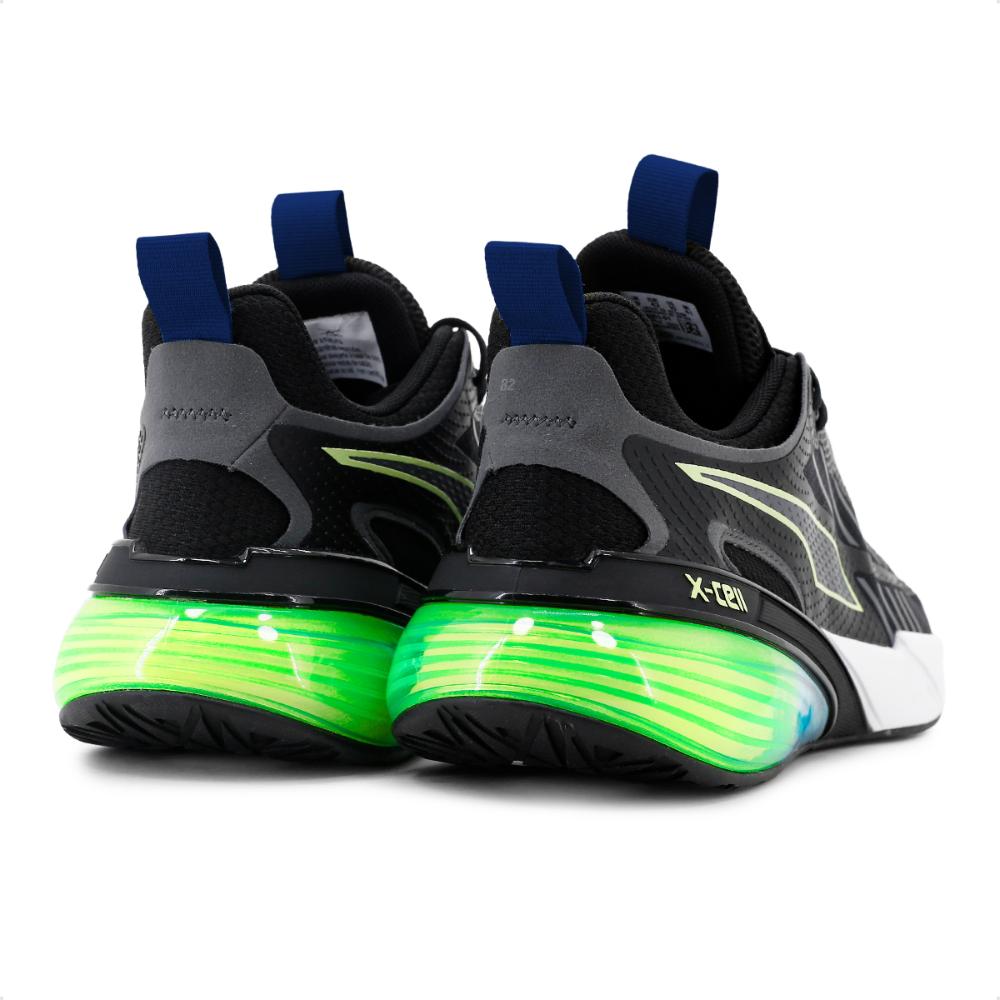 Miniatura Tênis Puma X-Cell Action Masculino Preto / Verde - 38