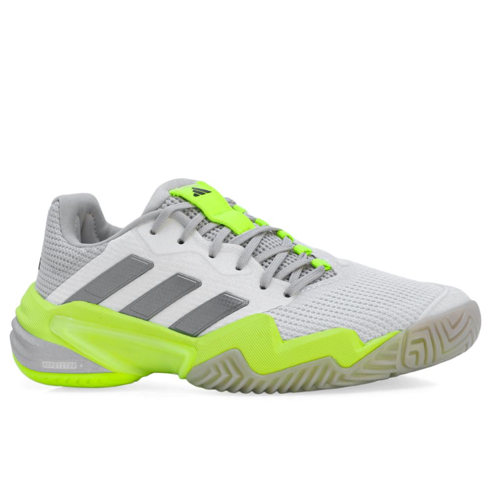 Tênis Adidas Barricade 13 - All Court - Branco Cinza E Limão 34
