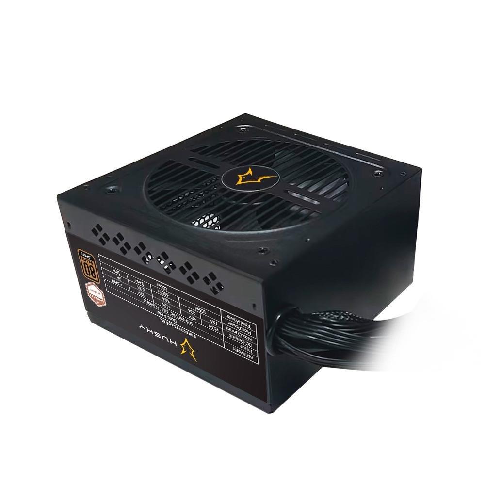 Miniatura Fonte Husky Sledger 650W, 80 Plus Bronze, Cybenetics Bronze, PFC ativo, Bivolt - HFN650PT