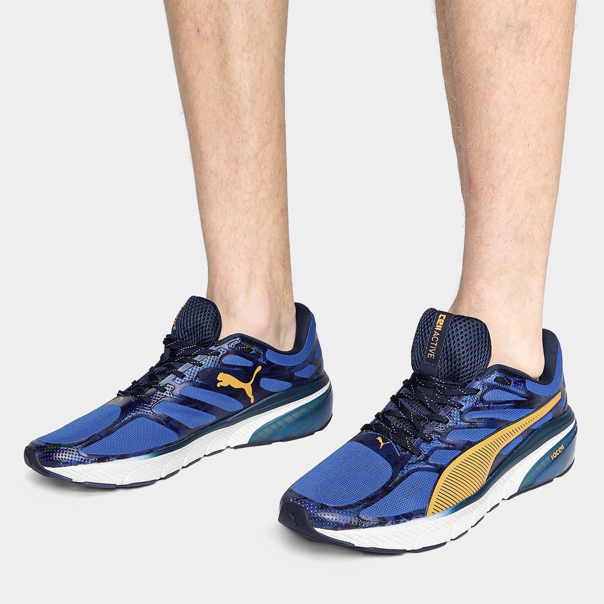 Miniatura Tênis Puma Cell Active BDP Masculino Azul - 40