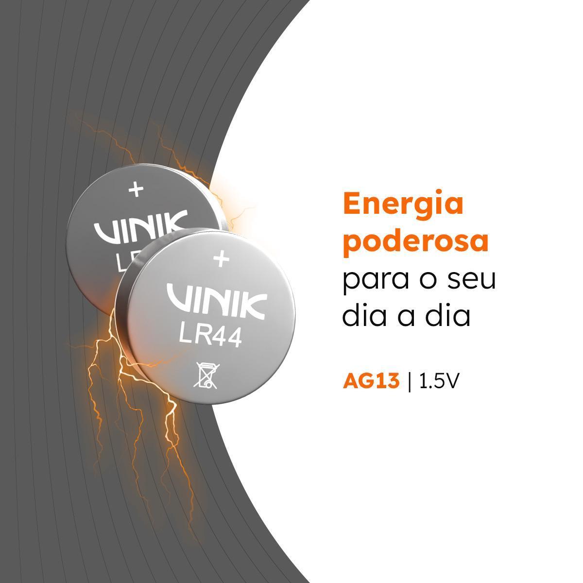 Miniatura Bateria Alcalina Lr44 C/10 1.5V - Vb44B10