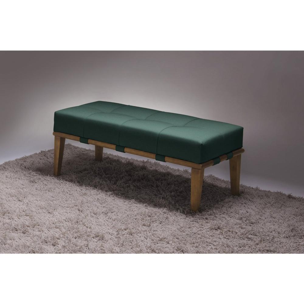 Miniatura Puff 100cm Pés Mel Livia Sofani Verde