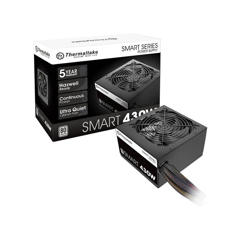 Miniatura Fonte 430w Thermaltake Smart Atx2.3/a