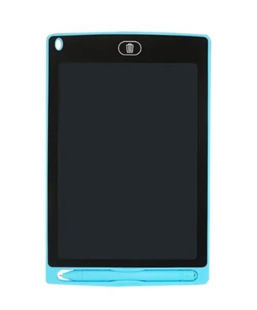 Miniatura Tablet Lousa Mágica Infantil Digital 8.5 LCD Desenho Azul 3D