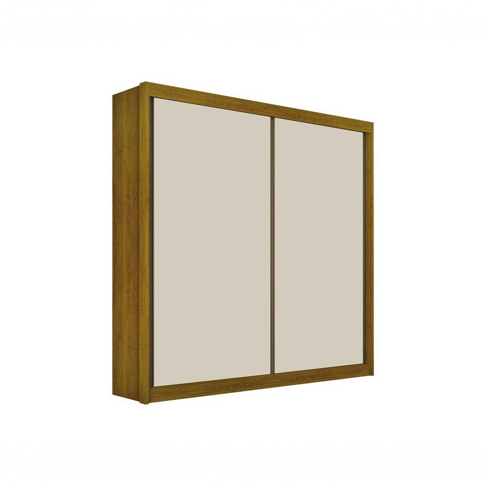 Miniatura Guarda Roupa São Paulo Gold 02 Pts 3 Gav S/Espelho Leifer Freijó/Off White