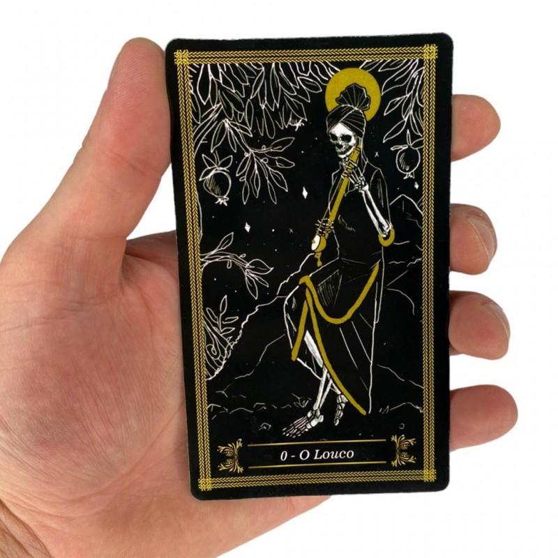 Miniatura Kit Com 6 Baralhos O Tarot Negro 22 Cartas 2 Ed