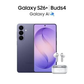 Smartphone Samsung Galaxy S26+ 5G Tela 6.7" 256GB Câmera 50MP Azul