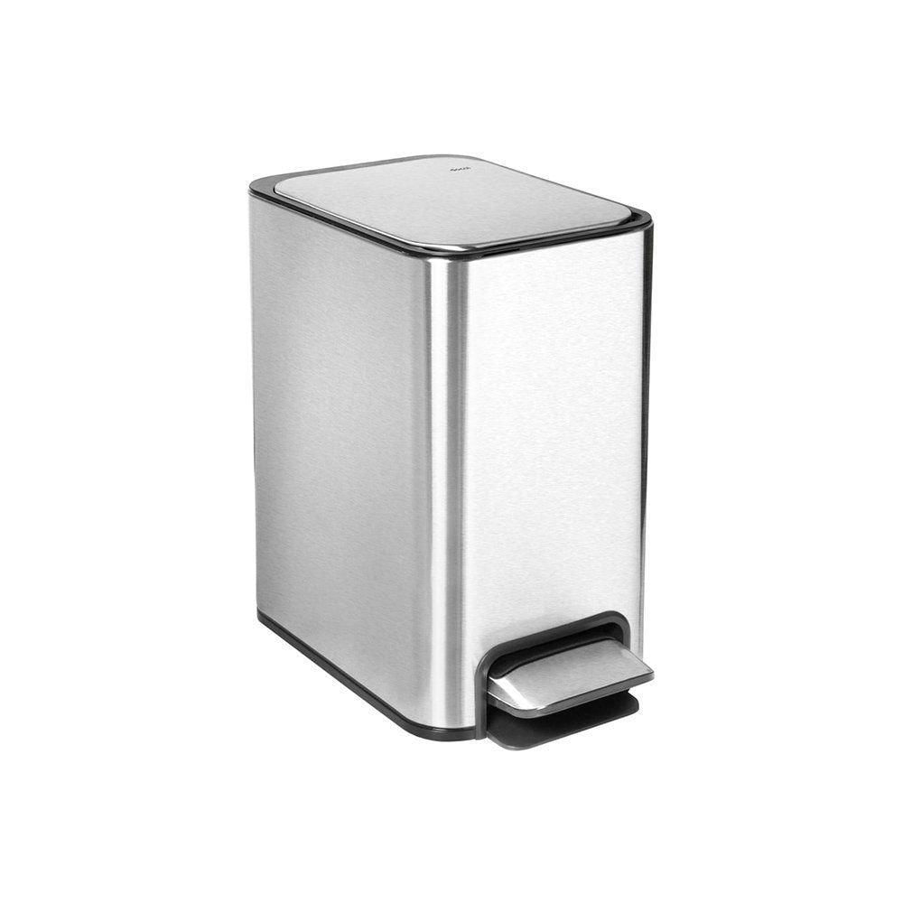 Miniatura Lixeira Docol Flat 90987292016 Com Pedal 7L Inox Escovado
