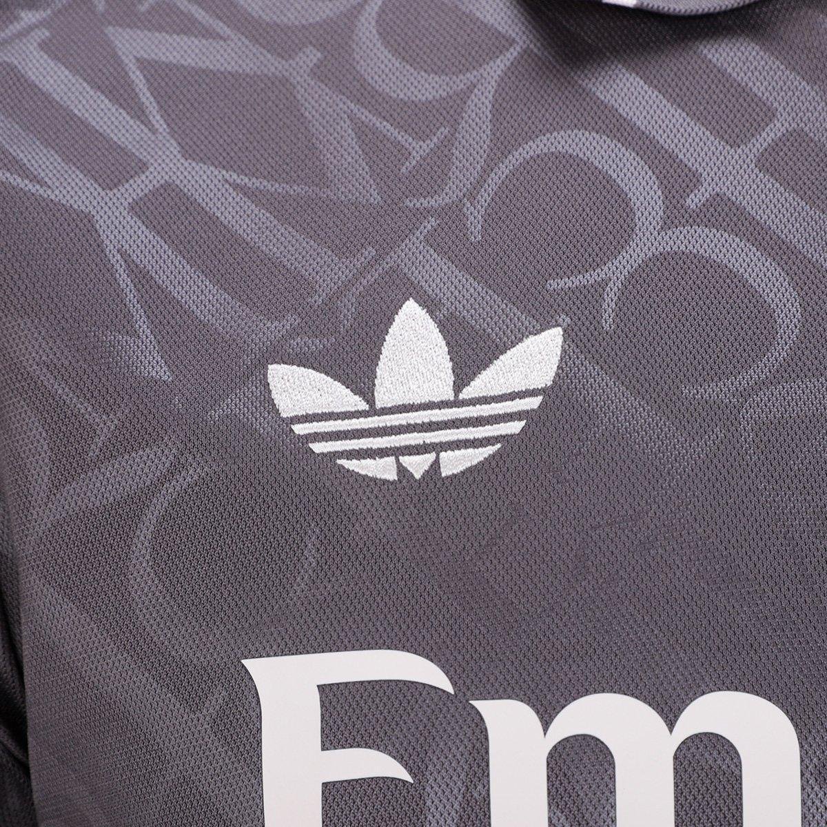 Miniatura Camisa Real Madrid Third 24/25 Torcedor Adidas Masculina Cinza - EGG