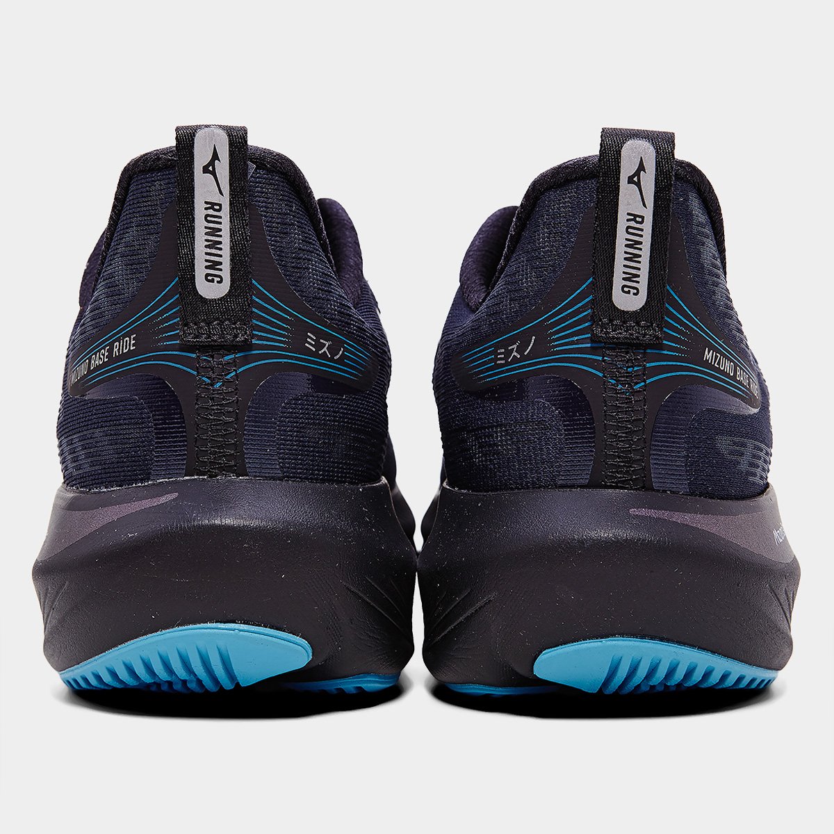 Miniatura Tênis Mizuno Base Ride Masculino Marinho+Preto - 38