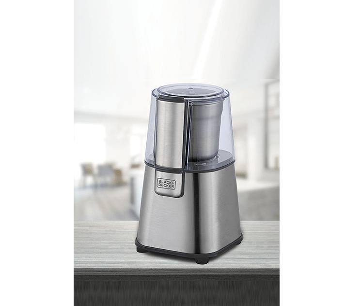 Miniatura Moedor De Graos Em Inox 180-220W 220V Black Decker