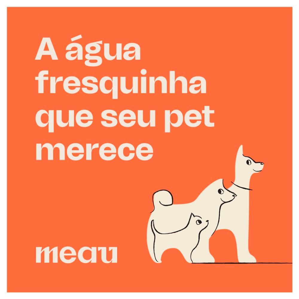 Fonte Bebedouro Meau Clássica Rosa - Bivolt