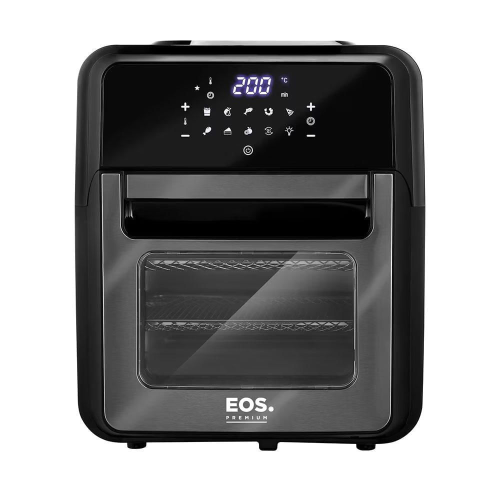 Miniatura Fritadeira Air Fryer 127V Toutch Eaf12T Eos Com Pegador 30Cm